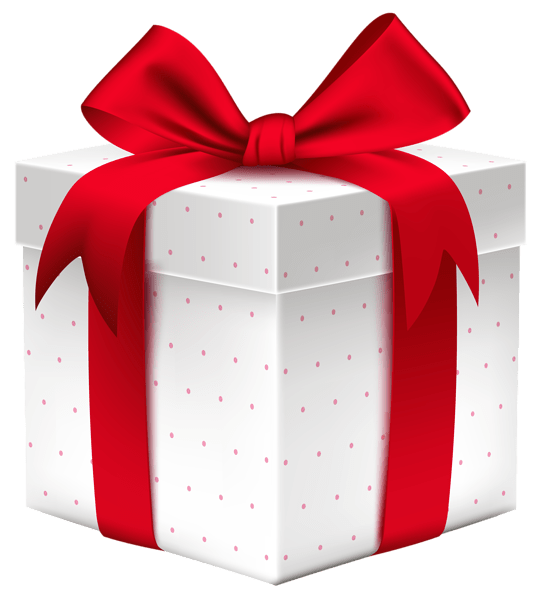 White_Gift_Box_with_Red_Bow_PNG_Image